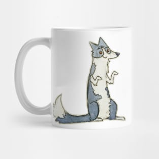 Border collie clever dog Mug